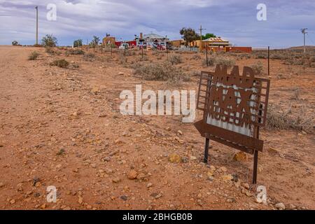 Silverton City, Broken Hill, NSW Outback, Australien. Stockfoto