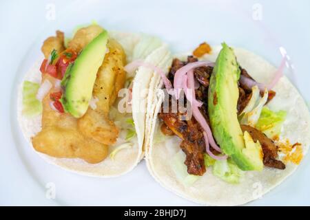 Mexikanisches Essen Ceviche Stockfoto