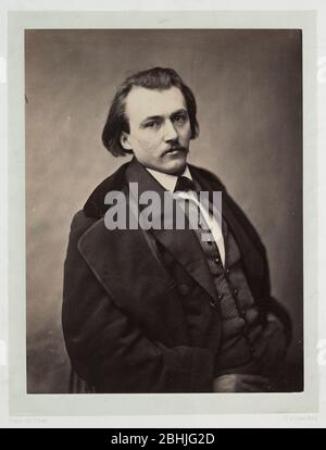 Porträt Gustave Doré [Gustave Dore] 1860 von Pierre Petit (französisch, 1832-1909) Stockfoto