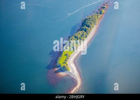 Luftaufnahme von Kodiak Island, Alaska, USA Stockfoto