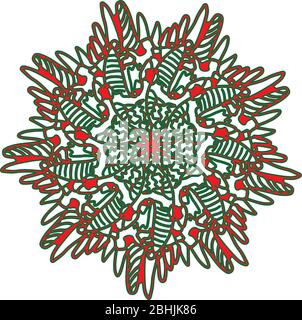 Künstlerische Design Vorlage von weihnachtsdekoration Hintergrund, Illustration, Symbol oder Symbol. Für Aufkleber, Etiketten, Etiketten, Stempel, Clipart, Geschenkverpackung Stock Vektor