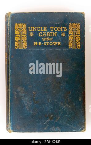 Antikes Uncle Toms Cabin Buch Stockfoto