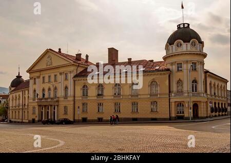 Bulgarische Akademie der Wissenschaften, gegründet im Jahr 1869, in diesem alten Gebäude aus 1893 Jahre, Oborishte Bezirk, Sofia, Bulgarien, Europa Stockfoto