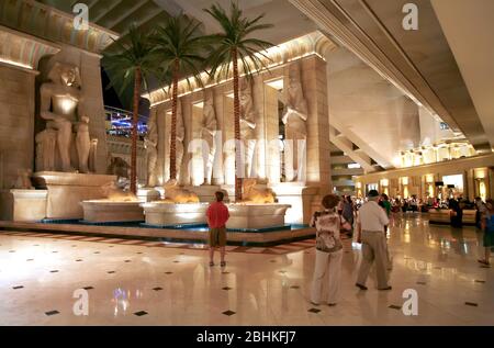 Luxor Hotel und Casino Interieur, Las Vegas, Nevada, USA Stockfoto