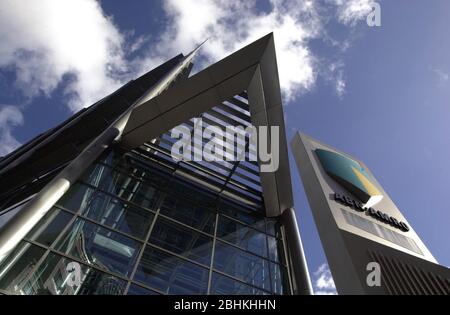 Bild zeigt: die ABN AMRO Büros im Zentrum von London. Stockfoto