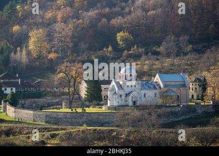 Kloster Studenica in Serbien Stockfoto