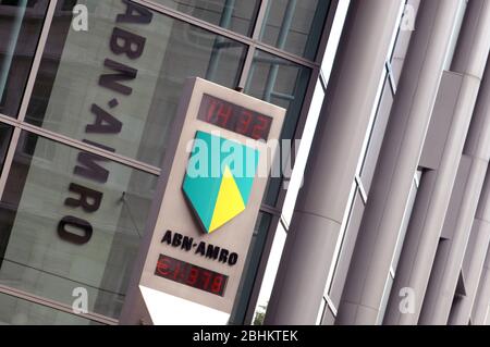 Bild zeigt: die ABN AMRO Büros im Zentrum von London. Stockfoto