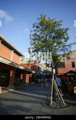 Yilan, 12. JUL 2008 - Blick auf das Centro Nacional de Artes tradicionales Stockfoto