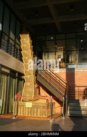 Yilan, 12. JUL 2008 - Blick auf das Centro Nacional de Artes tradicionales Stockfoto