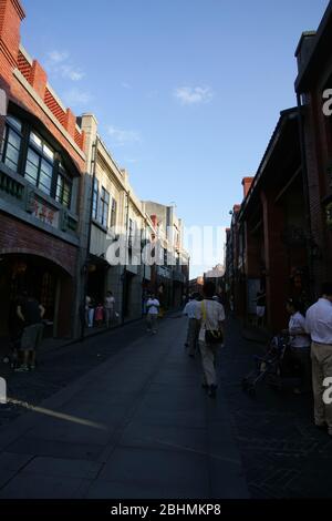 Yilan, 12. JUL 2008 - Blick auf das Centro Nacional de Artes tradicionales Stockfoto