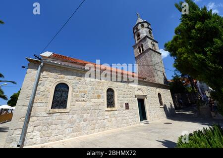 Das Kloster unserer Lieben Frau vom Schnee in Cavtat, Kroatien. Stockfoto