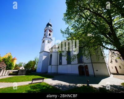 Erbach (Donau), Deutschland: Martinuskirche Stockfoto