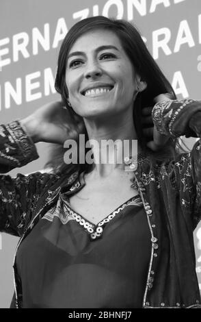 VENEDIG, ITALIEN - SEPTEMBER 05: Natalia Lopez besucht die Fotozelle "Nuestro Tiempo (unsere Zeit)" während des 75. Filmfestivals von Venedig am 5. September 2018 Stockfoto