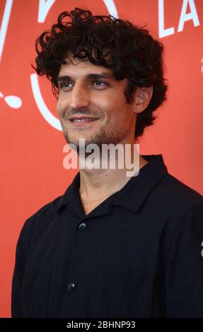 VENEDIG, ITALIEN - SEPTEMBER 07: Louis Garrel nimmt an der Fotoschau "One Nation One King (UN Peuple et Son ROI)" während des 75. Filmfestivals in Venedig Teil Stockfoto