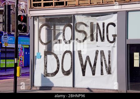 Ein weiteres Opfer des Coronavirus Camden Town London England Stockfoto