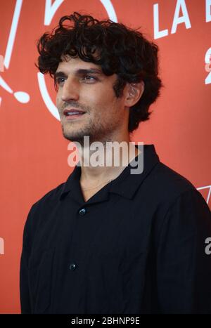 VENEDIG, ITALIEN - SEPTEMBER 07: Louis Garrel nimmt an der Fotoschau "One Nation One King (UN Peuple et Son ROI)" während des 75. Filmfestivals in Venedig Teil Stockfoto