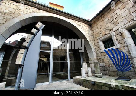 Porto, Portugal - 3. Januar 2020: Prinz Heinrich der Seefahrer Haus und Museum (Casa do Infante genannt auf portugiesisch) in Porto Stockfoto