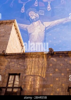 Capilla del Cristo de la Victoria. León. Castilla León. España. Stockfoto