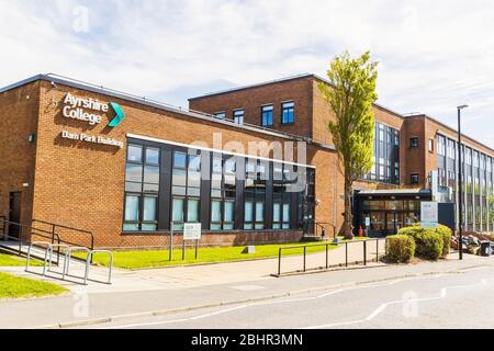 Ayrshire College, Dean Park Building, Ayr, Ayrshire, Schottland, Großbritannien Stockfoto