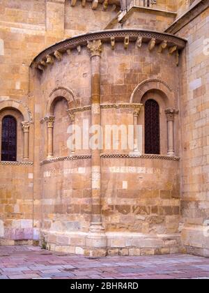 Ábside de la Basílica de San Isidoro. León. Castilla León. España. Stockfoto