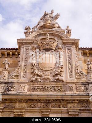 Basílica de San Isidoro. León. Castilla León. España. Stockfoto