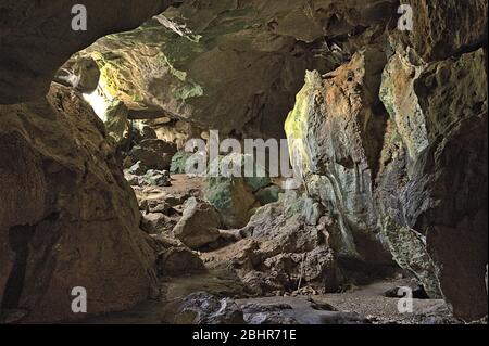 Capricorn Caves in der Nähe der Stadt Rockhampton Stockfoto