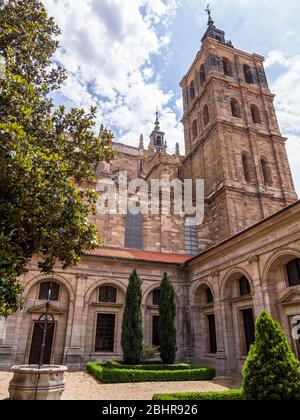 Claustro de la Catedral de Santa María. Astorga. León. Castilla León. España. Stockfoto