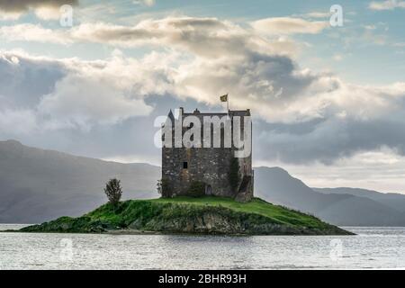 Castle Stalker, Loch Linnhe, Argyll Stockfoto