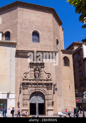 Iglesia de San Gil. Zaragoza. Aragón. España Stockfoto