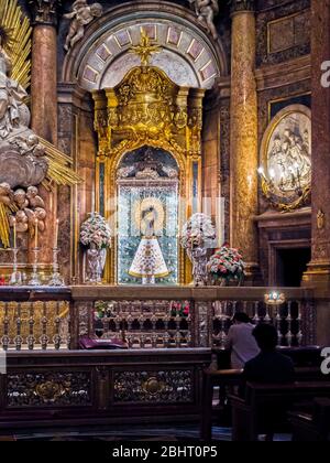 Santa capilla de Nuestra Señora del Pilar. Basílica de Nuestra Señora del Pilar. Zaragoza. Aragón. España Stockfoto