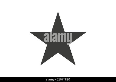 Stern - Vektorsymbol Stock Vektor
