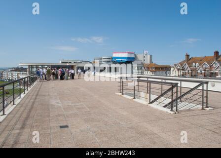 Modernismus International Style Modernist Architecture White De La Warr Pavilion, Marina, Bexhill-on-Sea TN40 von Erich Mendelsohn Serge Chermayeff Stockfoto