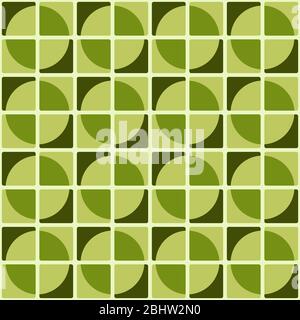 Einfaches geometrisches Design. Elliptische Kontrast nahtlose Muster für Textil, Tapeten, Geschenkpapier, Drucke, Oberflächengestaltung, Web-Hintergrund oder Anthe Stock Vektor