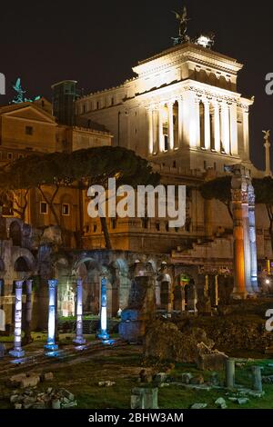 Cäsar Forum, Rom, Italien, Europa Stockfoto