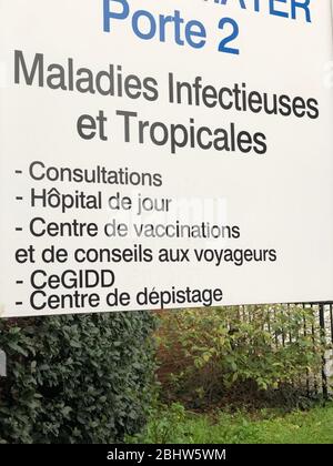 Infektions- und Tropenkrankheiten Stockfoto