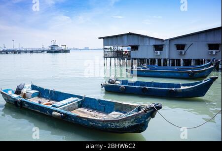 Penang Island ist einer der touristischen Orte von Malaysia, als UNESCO-Weltkulturerbe im Jahr 2008, dieses unberührte Paradies hat abun Stockfoto