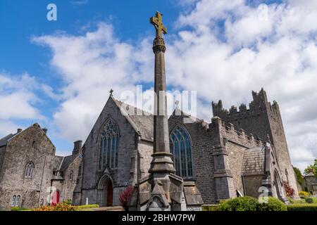 Abtei der Heiligen Dreifaltigkeit, Adare, County Limerick, Irland Stockfoto