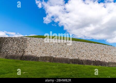UNESCO-Weltkulturerbe in Newgrange in Irland Stockfoto