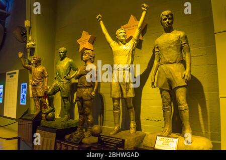 Buenos Aires, Argentinien, 28 Dezember - 2015: La Bombonera Football Stadium (Alberto, José Armando Stadion), Boca Juniors Stadion Stockfoto