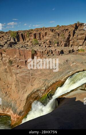 Augrabies Falls am Orange River, Augrabies Falls National Park, Northern Cape, Südafrika Stockfoto