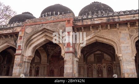 Bögen von bara gumbad in lodhi Gärten in Neu-delhi, indien Stockfoto