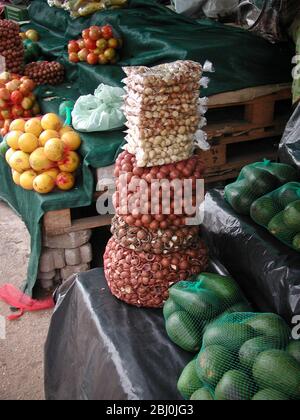 Obst- und Gemüsemarkt in Nelspruit - Mpumalanga, Südafrika - Stockfoto