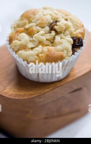 Kleine Johannisbeer Muffin mit geriebenem Apfel - Stockfoto