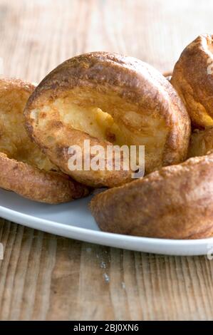 Individuelle Teig Puddings - Yorkshire Puddings - Stockfoto