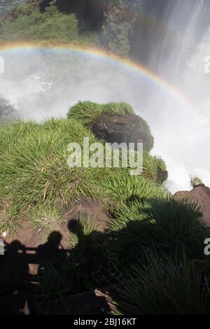 Iguazu Falls, Argentinien, Brasilien Stockfoto