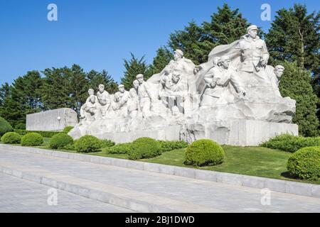 Friedhof Der Revolutionären Märtyrer, Pjöngjang, Nordkorea Stockfoto