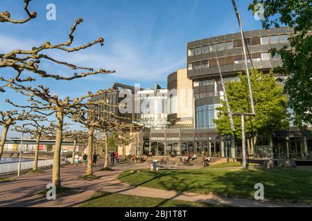 Landtagsgebäude Haus des Landtages, Landeshauptstadt Düsseldorf, Nordrhein-Westfalen, Deutschland, Europa Stockfoto