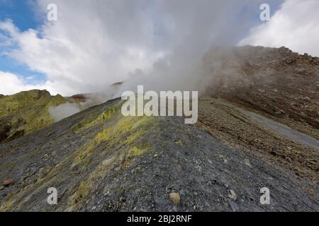 Garbuna Vulkan, Kimbe Bay, New Britain, Papua Neuguinea Stockfoto