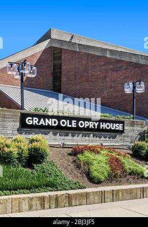 Grand Ole Opry House in Nashville in Tennessee. Stockfoto