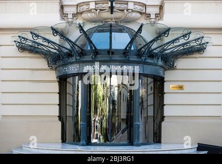 Privater VIP-Eintritt ins Casino von Monte Carlo in Monaco. Stockfoto